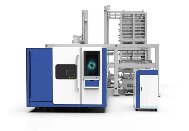 قاطع ليزر بالتحميل والتفريغ الأوتوماتيكي