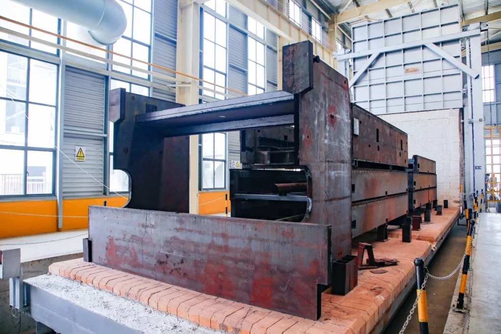 Machine bed and machining Machine bed and machining